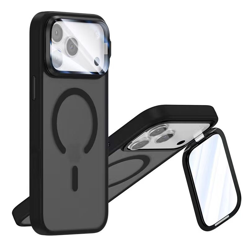 iPhone Frosted Lens Pivot Case