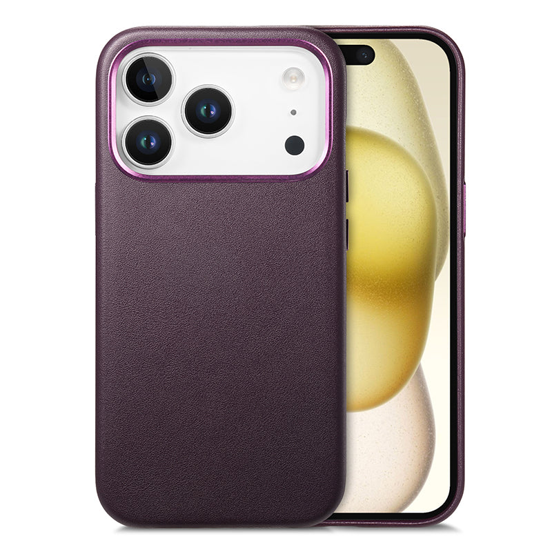 iPhone Leather Magnetic Case