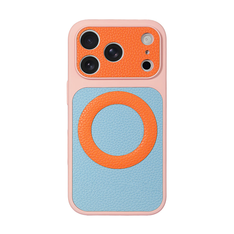 iPhone Dopamine Lychee Texture Case