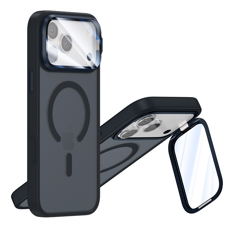 iPhone Frosted Lens Pivot Case