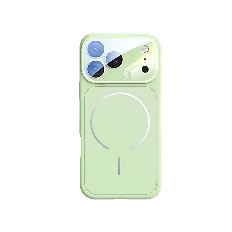 iPhone Large Window Liquid Silicone Case