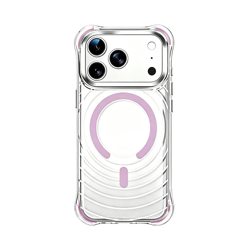 iPhone Wave Transparent MagSafe Case