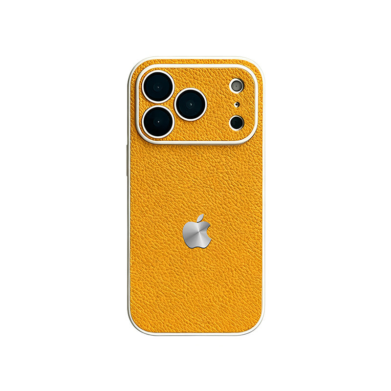 iPhone Macaron Leather Texture Case