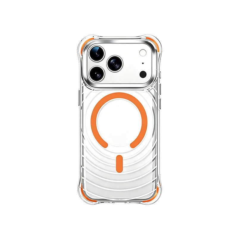 iPhone Wave Transparent MagSafe Case