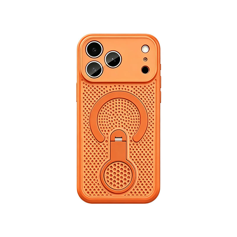 iPhone Honeycomb Cooling MagSafe Stand Case