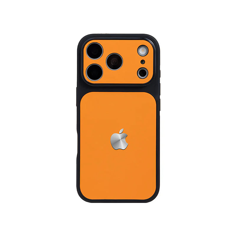 iPhone Color-Blocked Leather Case