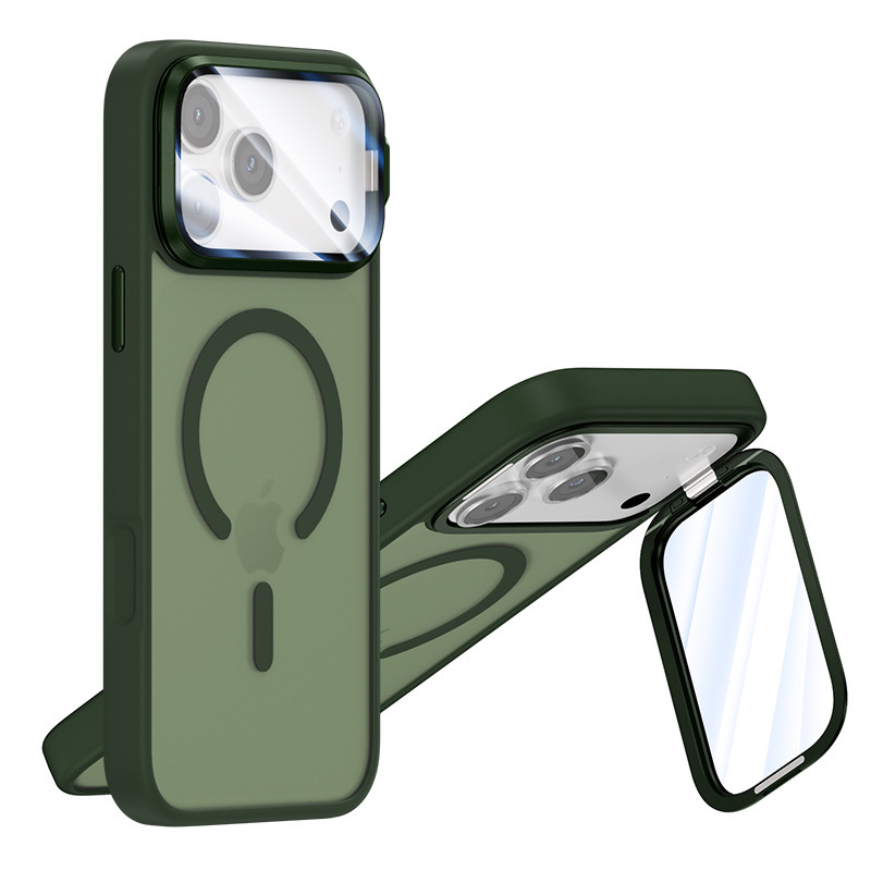 iPhone Frosted Lens Pivot Case