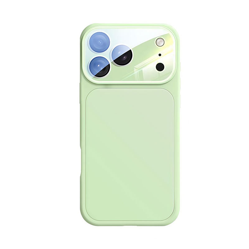 iPhone Large Window Liquid Silicone Case