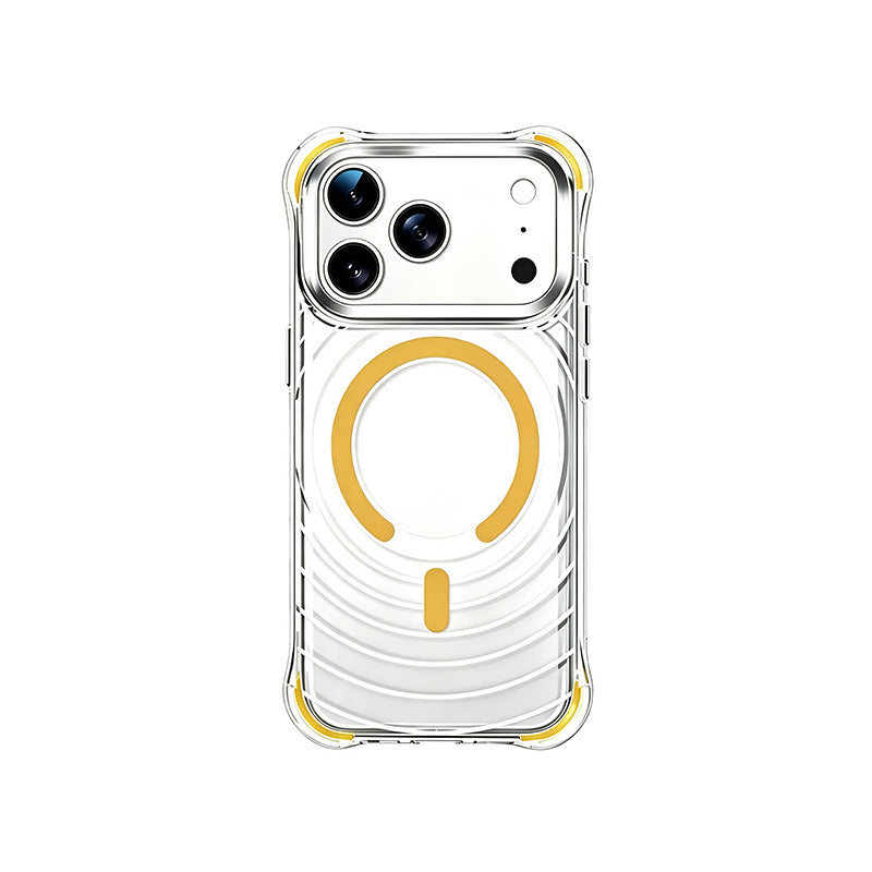iPhone Wave Transparent MagSafe Case