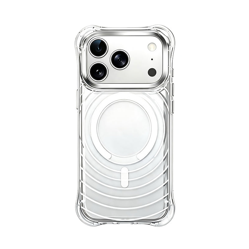 iPhone Wave Transparent MagSafe Case