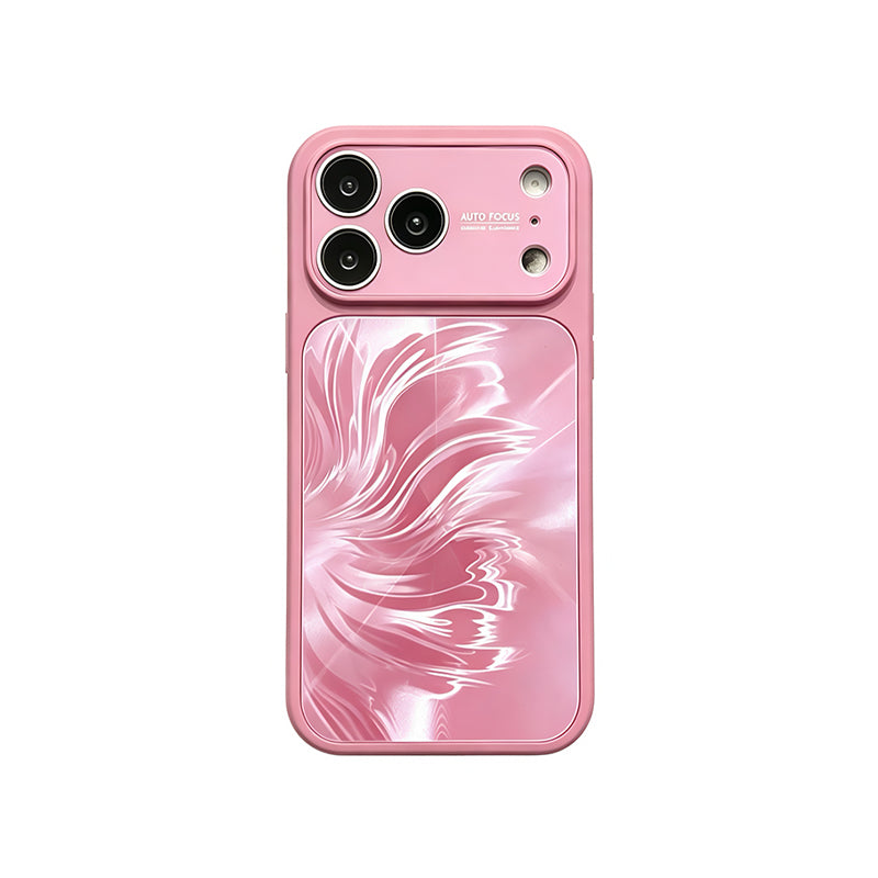 iPhone Feather Aurora Texture Cooling Case