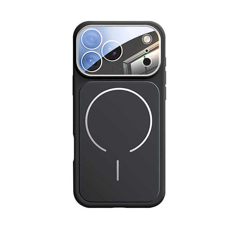 iPhone Large Window Liquid Silicone Case