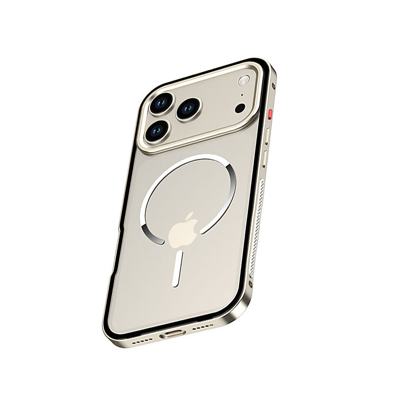iPhone Metal Frame Matte Magnetic Case