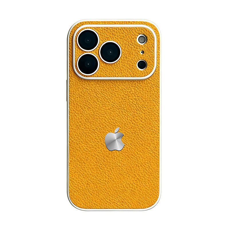 iPhone Macaron Leather Texture Case