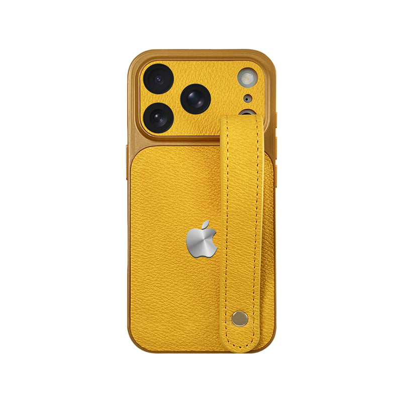 iPhone Lychee Texture Wristband Case