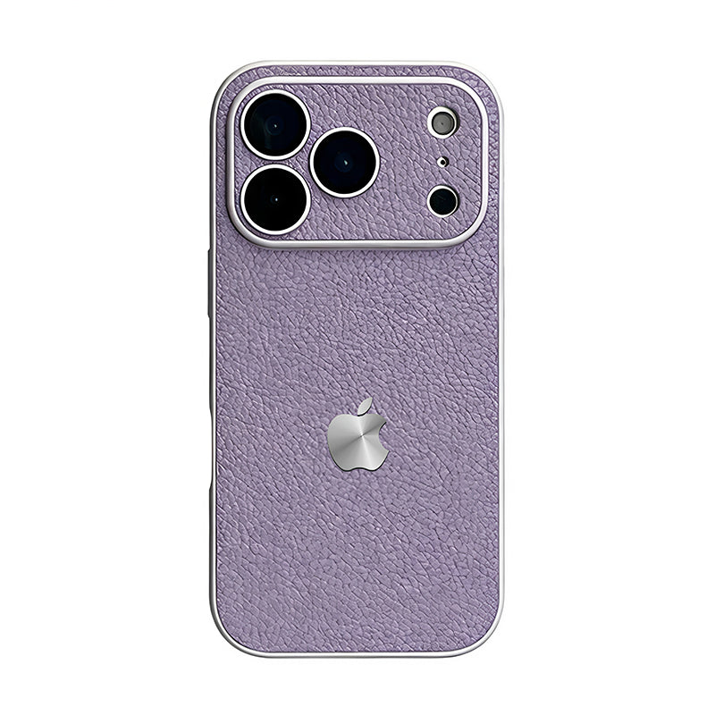 iPhone Macaron Leather Texture Case