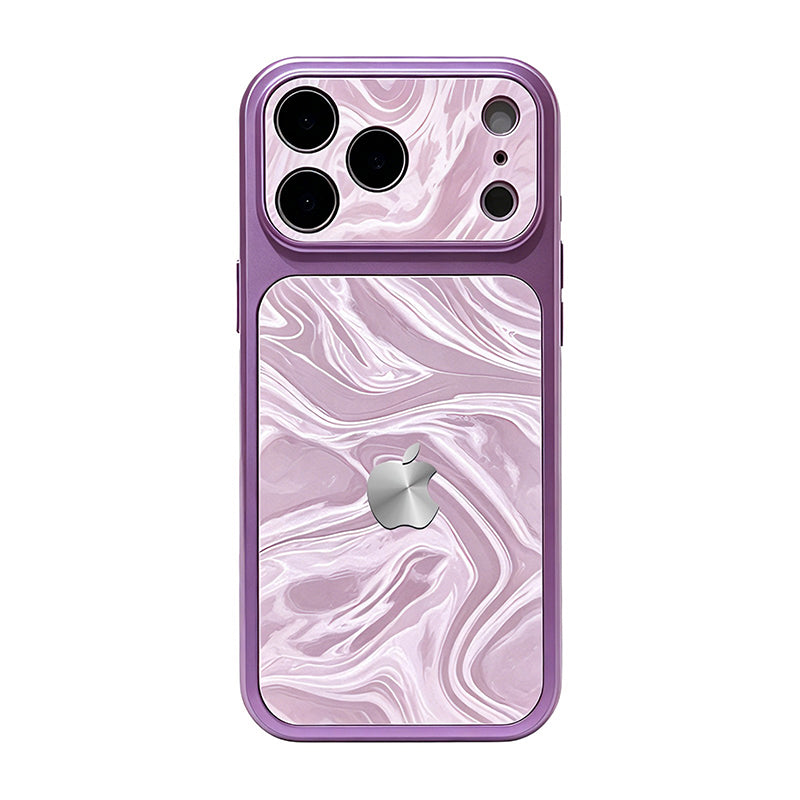 iPhone Liquid Ripple Suede Case