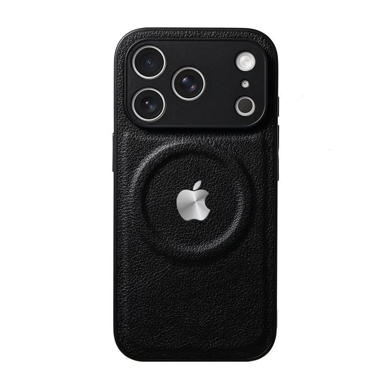 iPhone Lychee Texture Leather Case