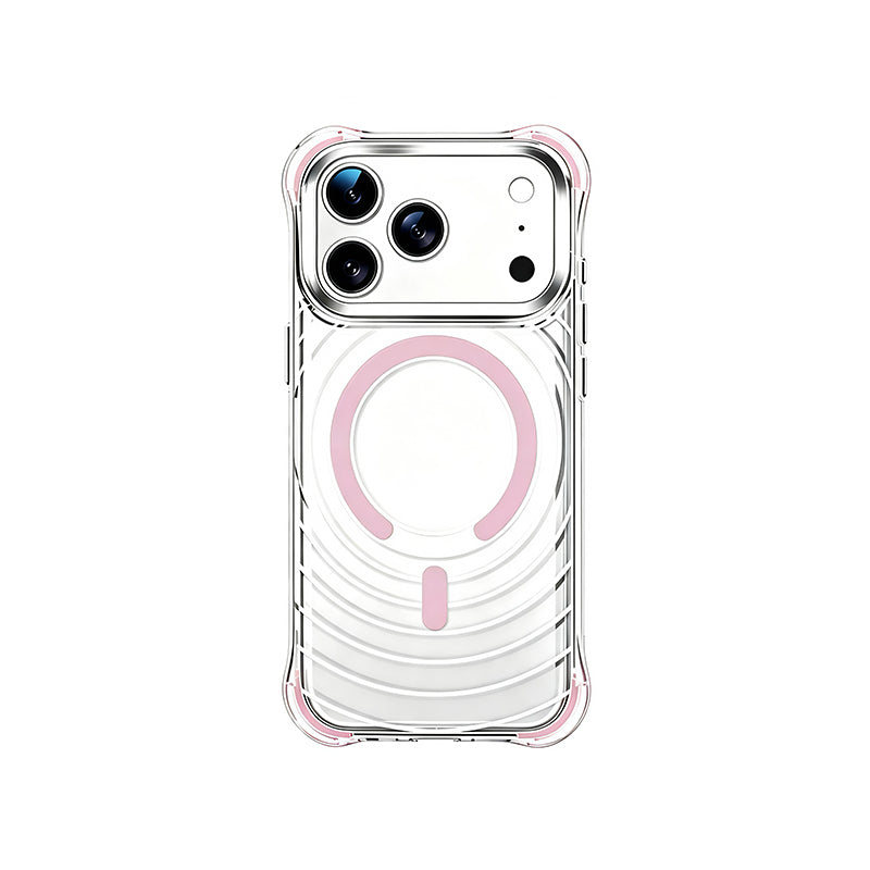 iPhone Wave Transparent MagSafe Case