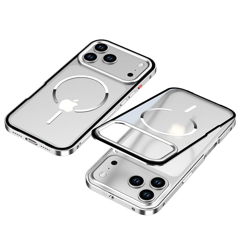 iPhone Metal Frame Matte Magnetic Case