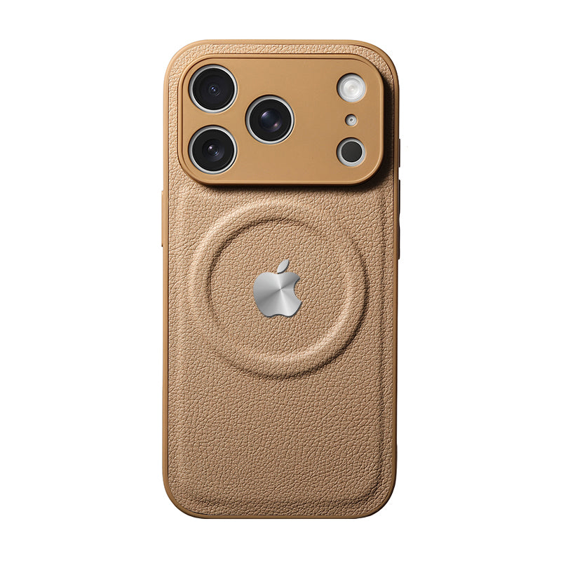iPhone Lychee Texture Leather Case