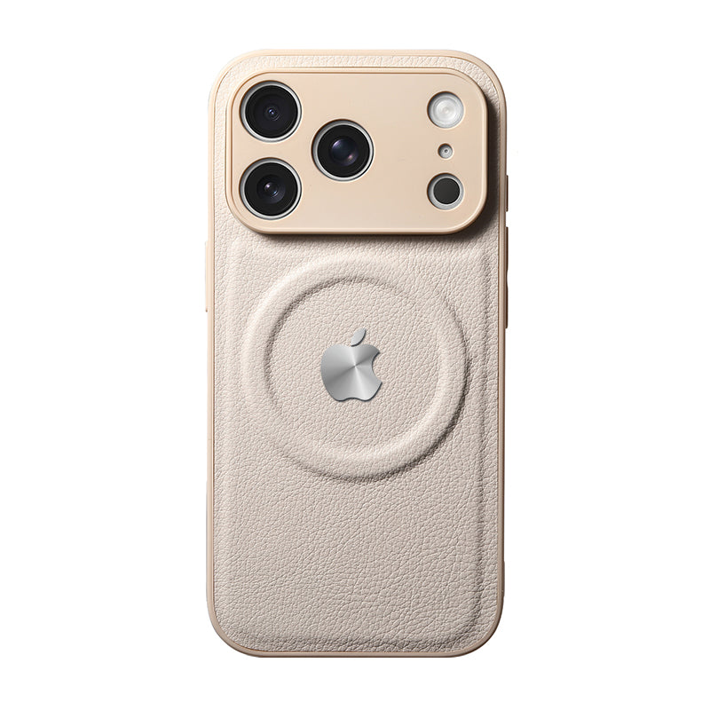 iPhone Lychee Texture Leather Case