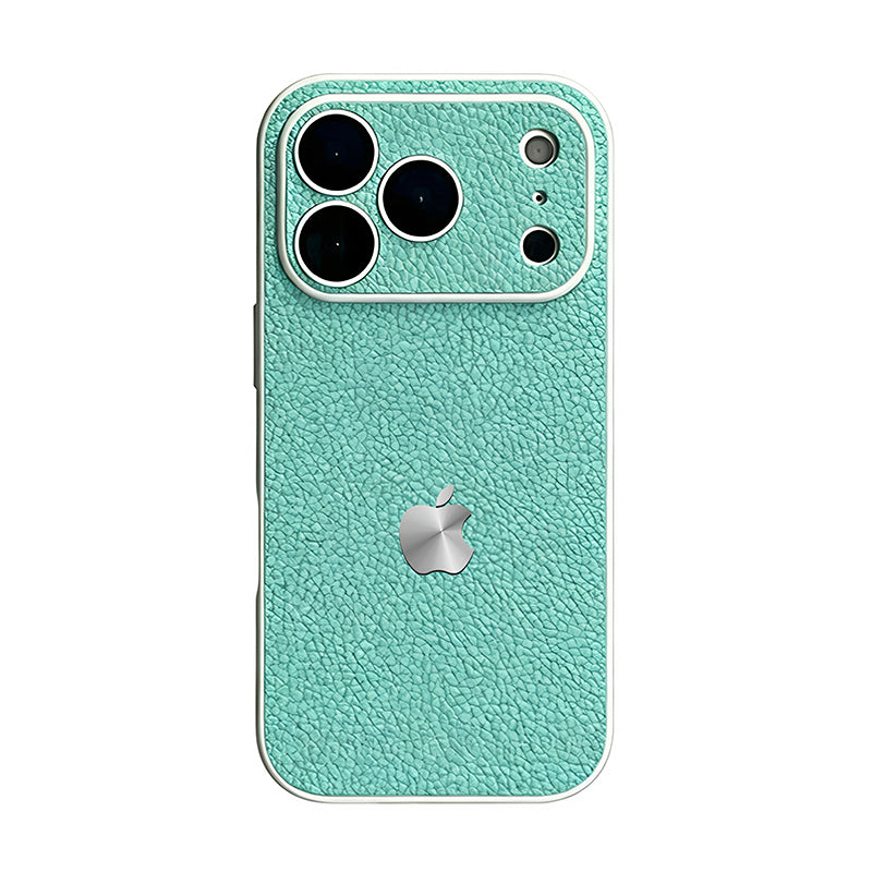 iPhone Macaron Leather Texture Case