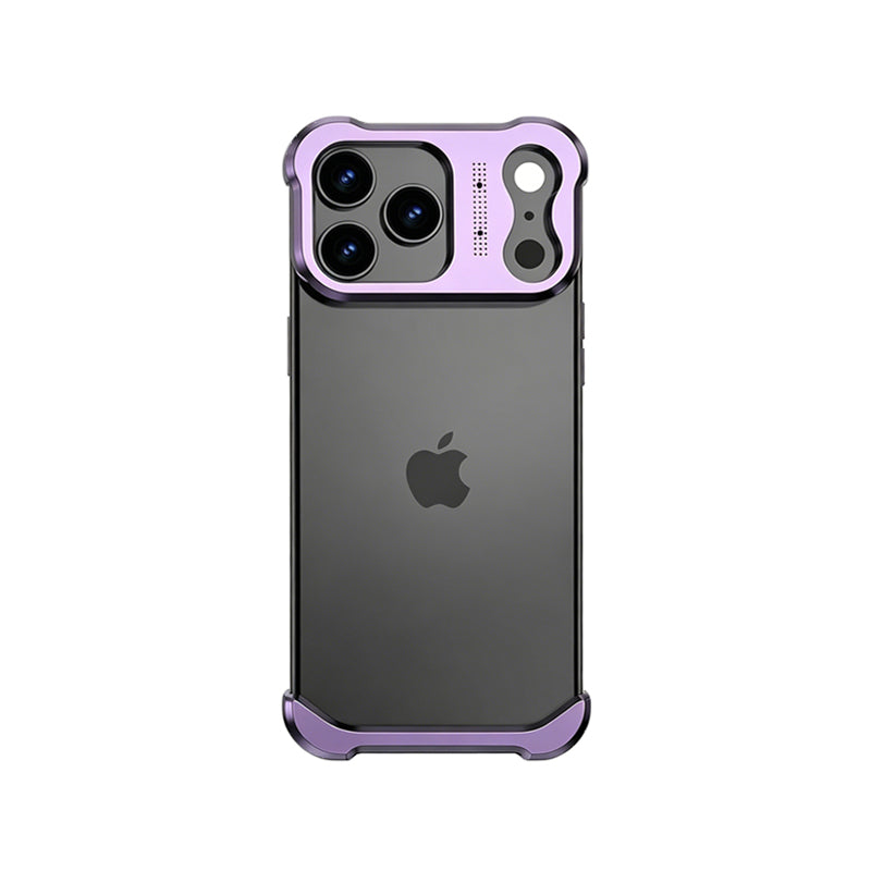 iPhone Frameless Aluminum Alloy Case