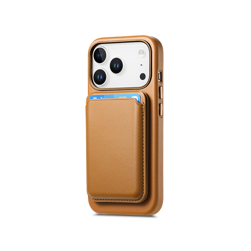 iPhone Leather Case MagSafe Card Holder Set