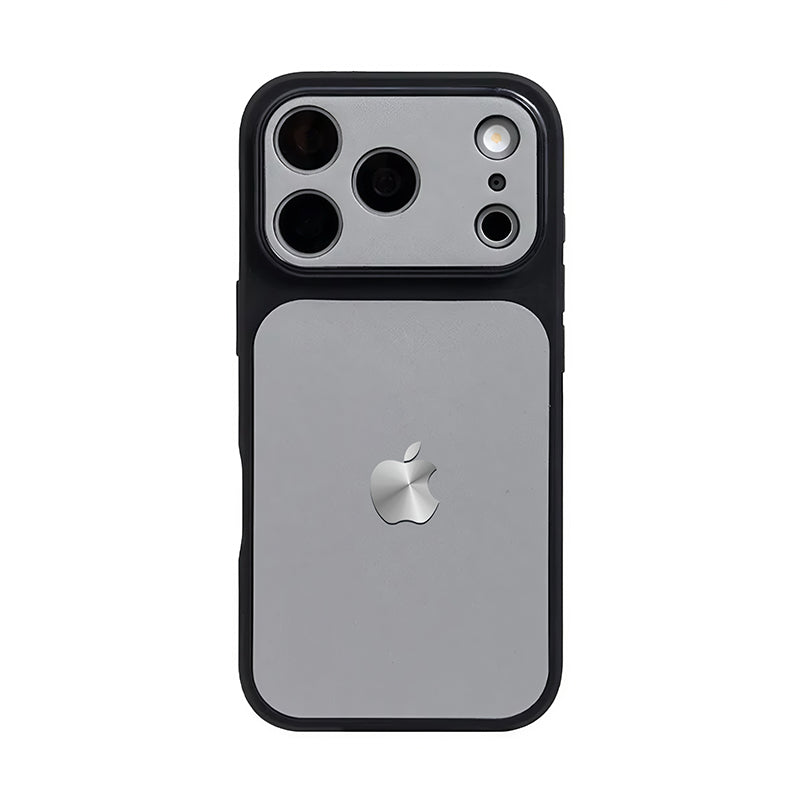 iPhone Color-Blocked Leather Case