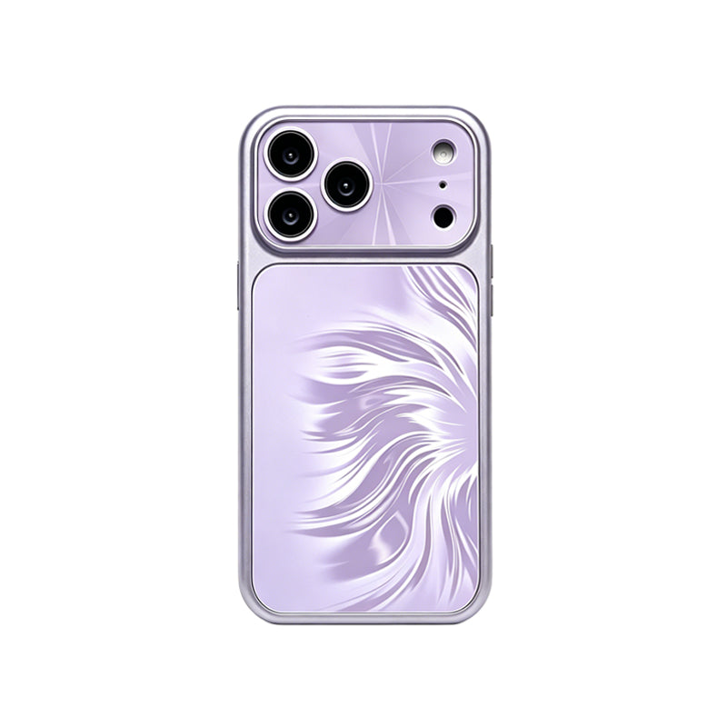 iPhone Gradient Feather Texture Case