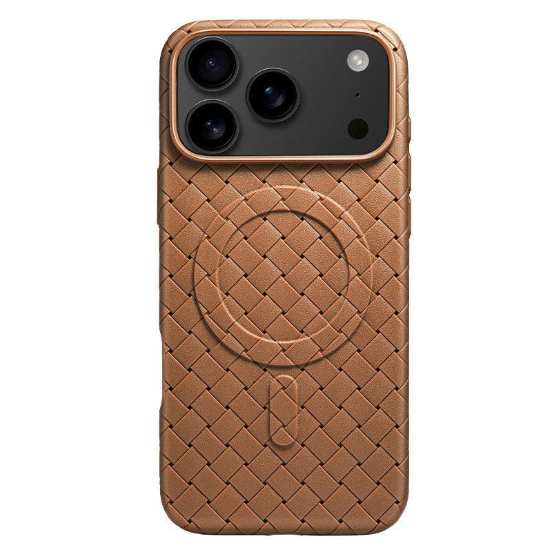 iPhone Woven Texture MagSafe Case