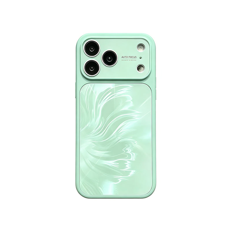 iPhone Feather Aurora Texture Cooling Case