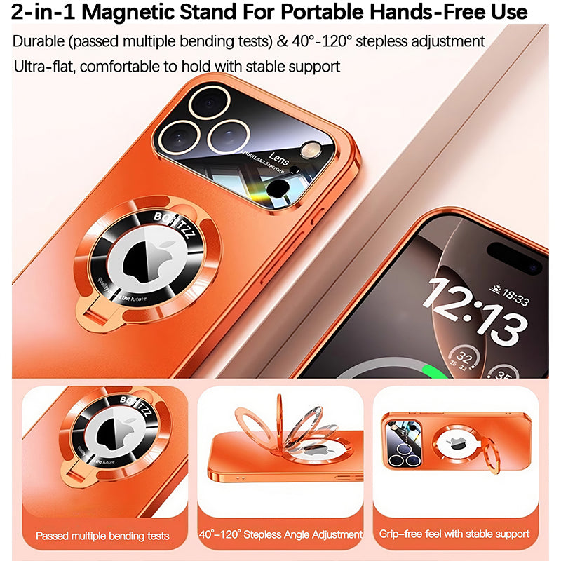 iPhone Rotating Stand Magnetic Case