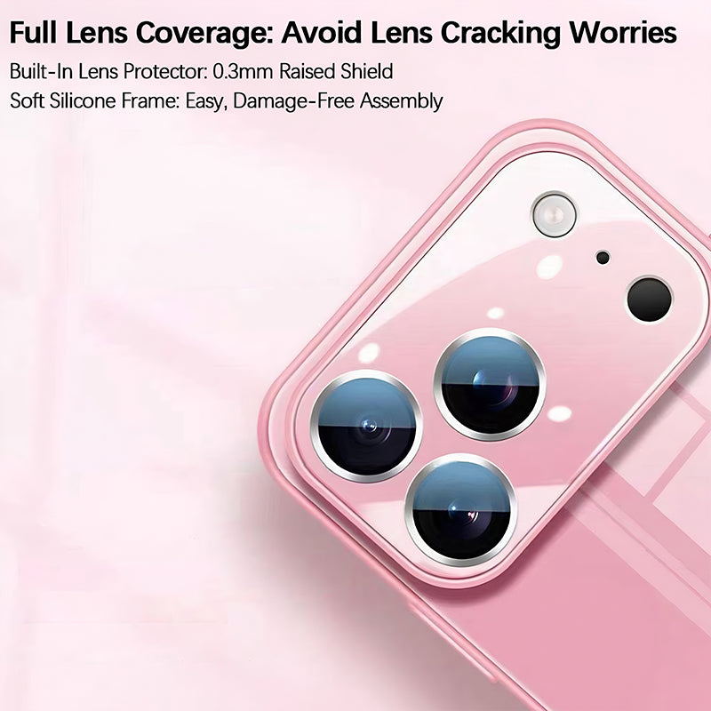 iPhone Tempered Glass Case
