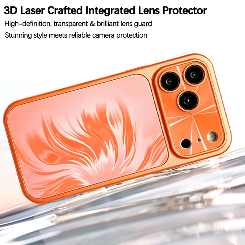 iPhone Gradient Feather Texture Case