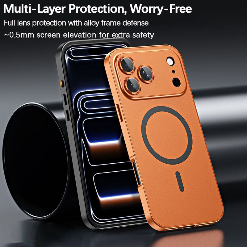 iPhone Metal Frame Magnetic Case