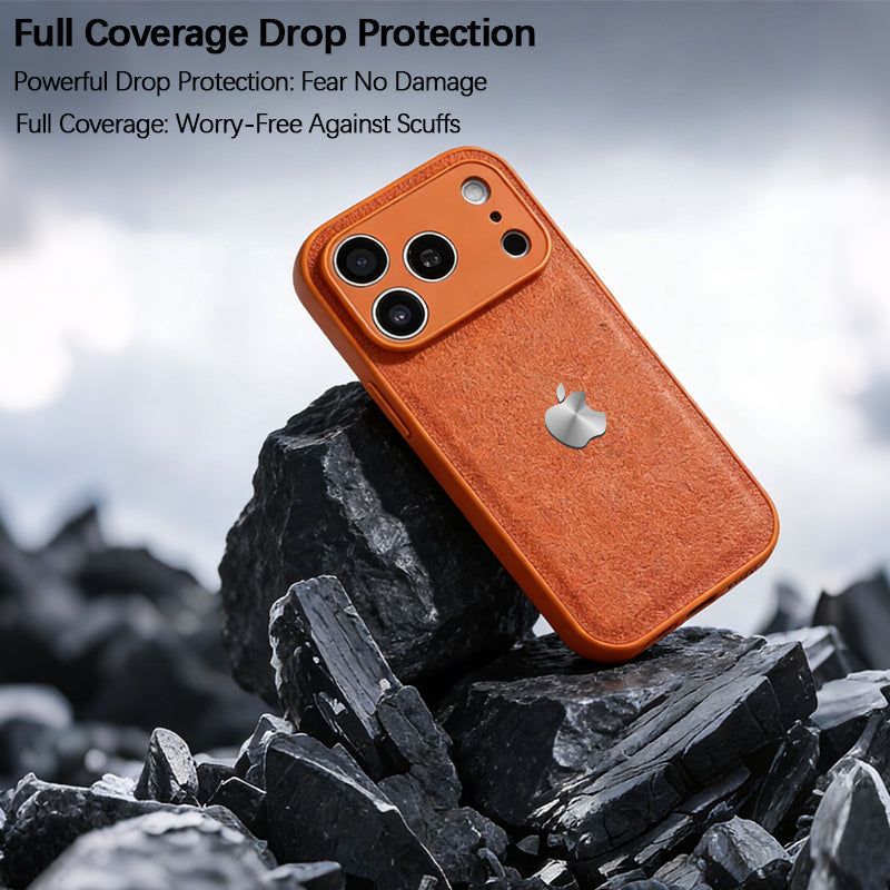 iPhone Crater Leather Case