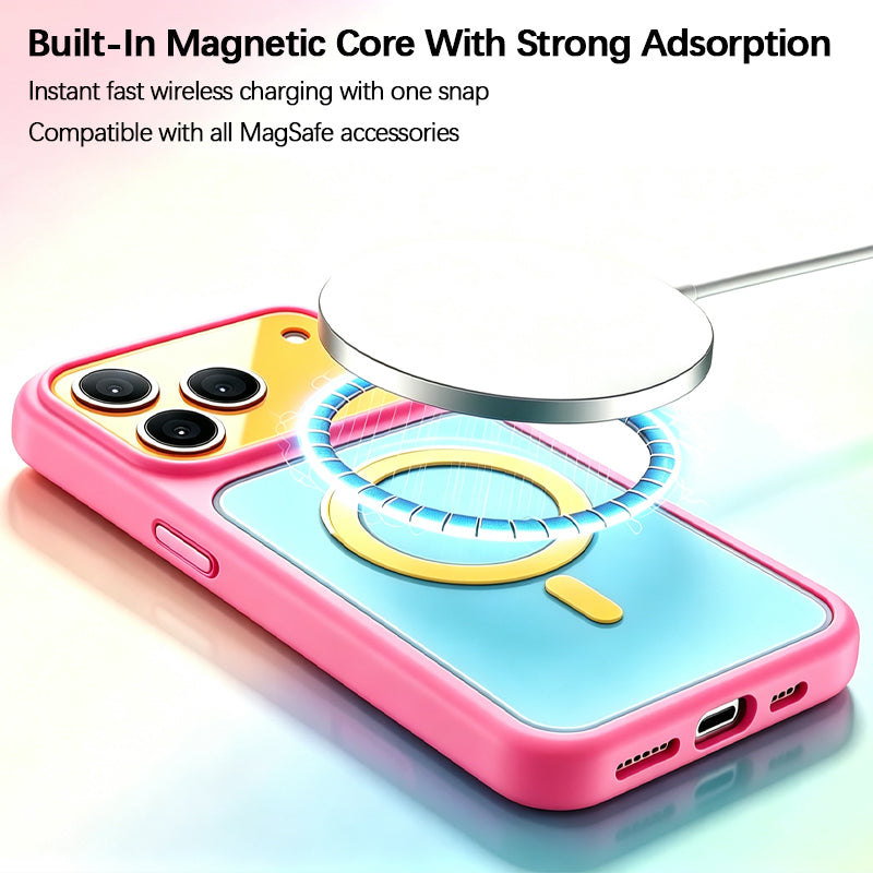 iPhone Dopamine Color-Blocked MagSafe Case