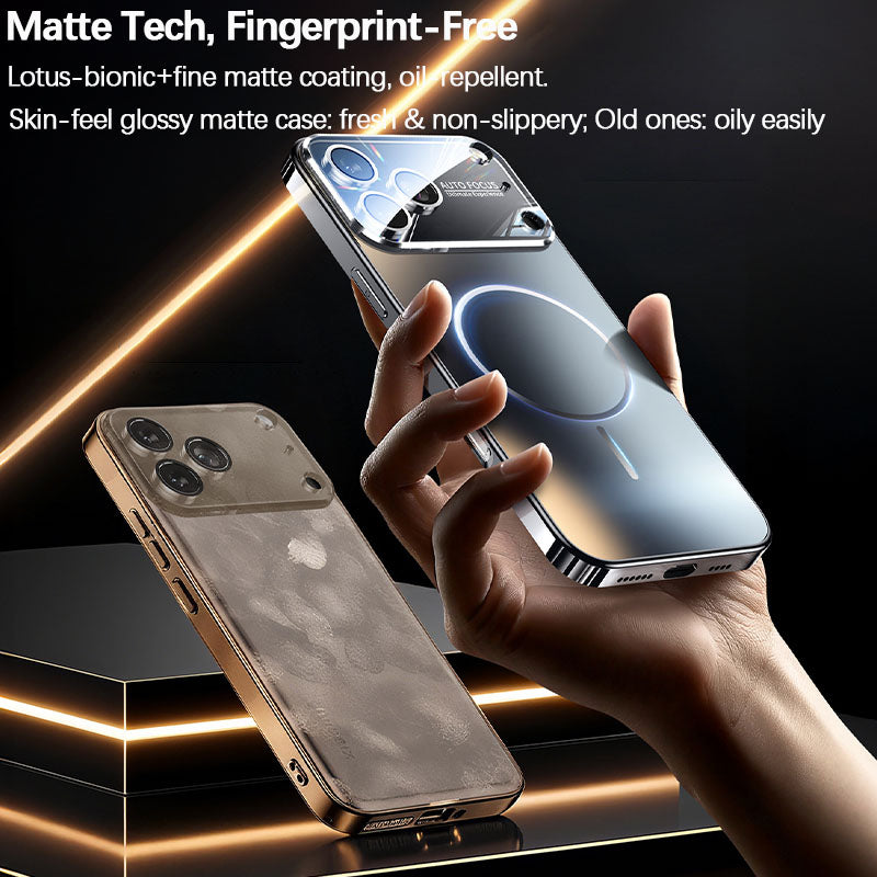 iPhone Ultra Thin Frosted Glass Case