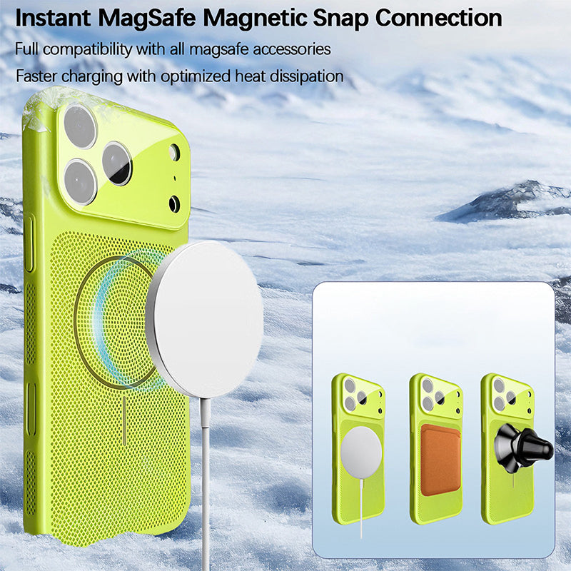 iPhone MagSafe Cooling Window Case