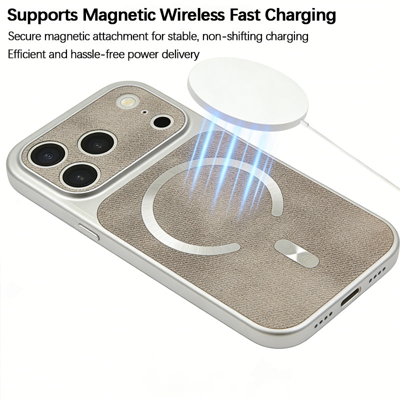iPhone Denim Textured MagSafe Case