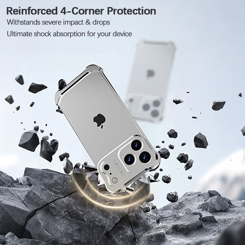 iPhone Frameless Aluminum Alloy Case