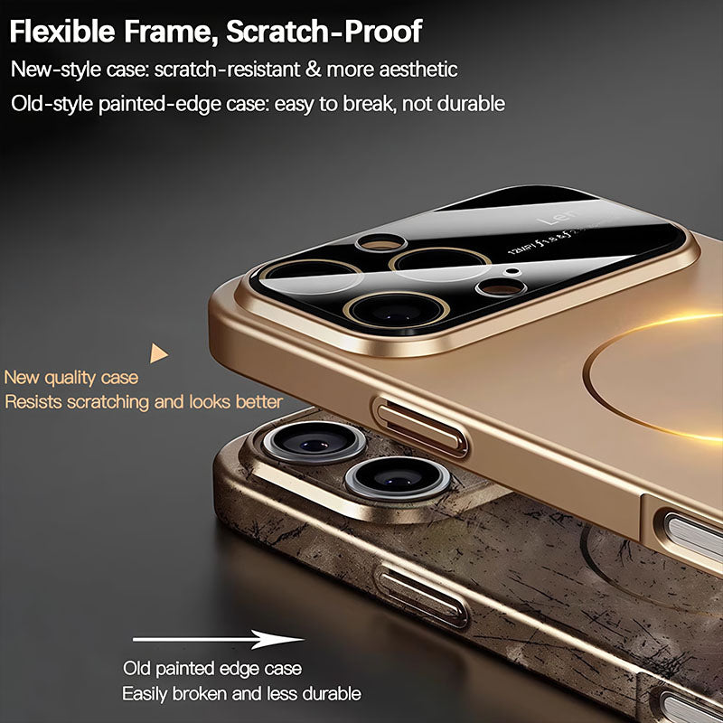 iPhone Frosted Magnetic Case