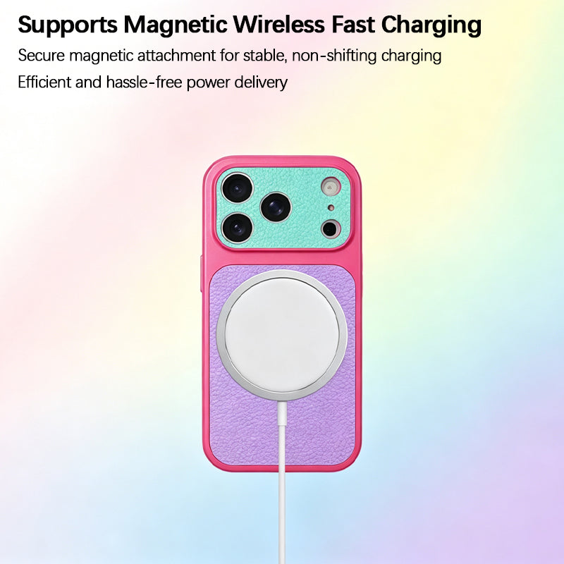 iPhone Dopamine Lychee Texture Case