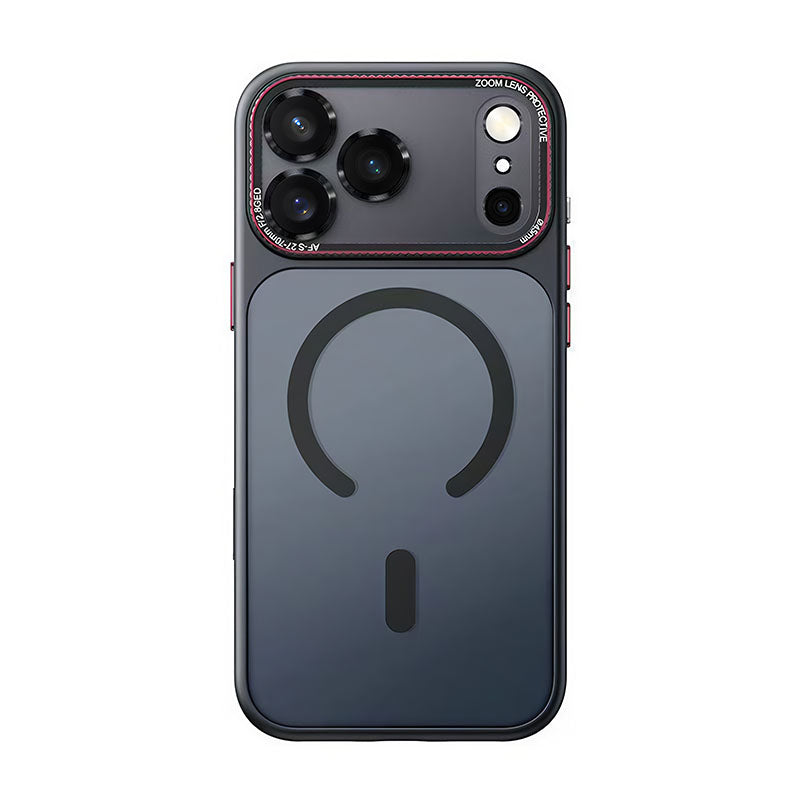 iPhone Matte Metal Lens Case