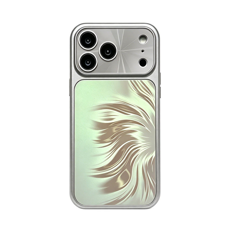 iPhone Gradient Feather Texture Case