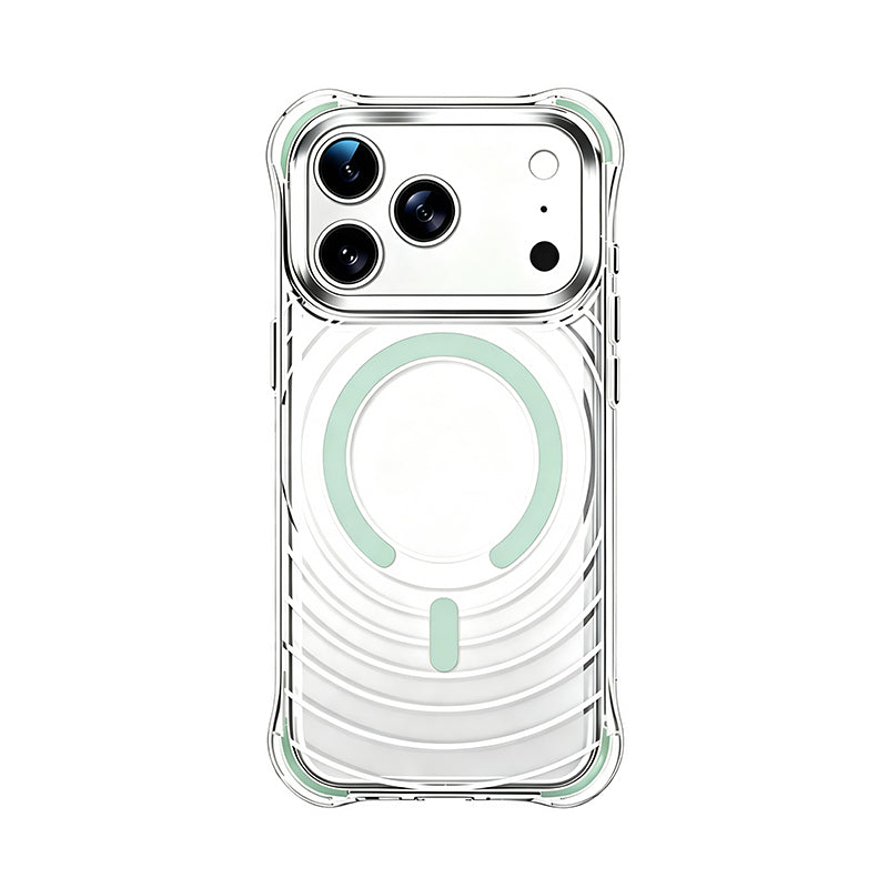iPhone Wave Transparent MagSafe Case