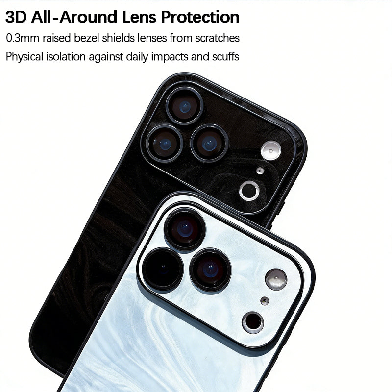 iPhone Watercolor Leather Case