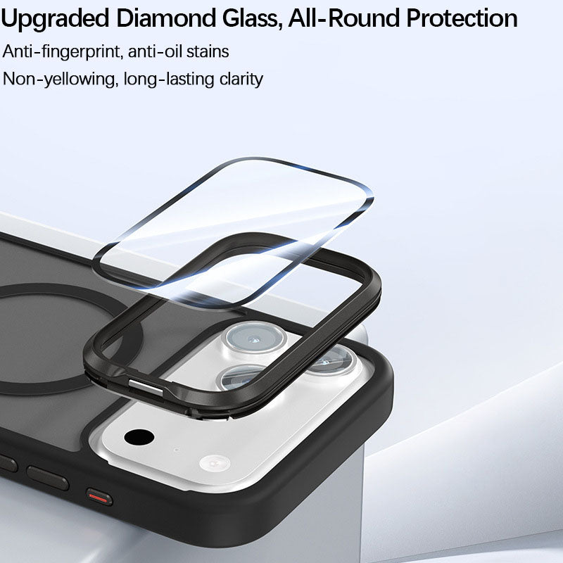 iPhone Frosted Lens Pivot Case